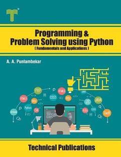 Programming and Problem Solving using Python