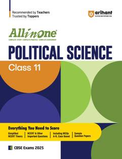 (OldEditon)Arihant
AllinOnePoliticalScienceClass11 2025 Edition