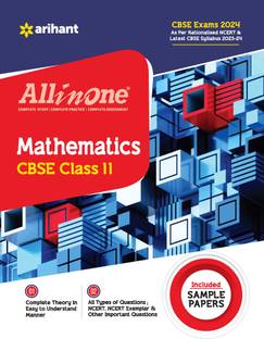 Arihant All In One Class 11th Mathematics for CBSE Exam�2024 Eleventh Edition