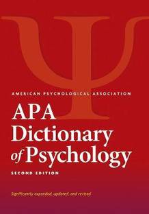APA Dictionary of Psychology (R)