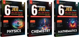 (Old Edition) PW JEE Main 6 Years (2019-2024) Phy, Chem., Math Set of 3 Books All Shifts Online Previous Years Solved Papers