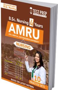 B.Sc Nursing AMRU ( Himachal Pradesh) Nursing , Nursing Apptitude  - Atal Medical Research University B.Sc Entrance Book (English)