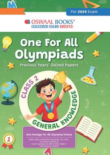 One for All Olympiads Previous Year Solved Papers Class 2 GK For 2025 Exam