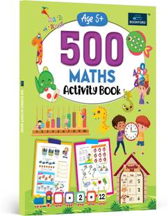 500 Maths Activity Book - Develop Math Skills , Number Sense , Basic Operations , and More