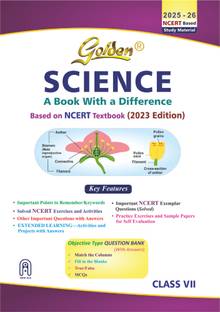 Golden Science: Based on NEW NCERT for Class- 7 (For 2026 Final Exams, includes Objective Type Question Bank)  - A Book with the Difference