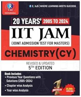 IIT JAM केमिस्ट्री PYQ बुक | प्रीवियस ईयर सॅाल्व्ड पेपर्स