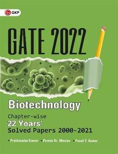 Gate 2022 Biotechnology 22 Years Chapter Wise Solved Papers (2000-2021)