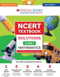 Oswaal NCERT Textbook Solution Class 7 Mathematics| For 2024 Exam