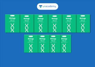 Complete Guide for Biology Class 11 and Class 12 | NEET UG 3.0 | Set of 10 Books by Unacademy | Latest Edition Based on NCERT Pattern | Including Concept Builder and PYQ (Previous Year Question) Exercises