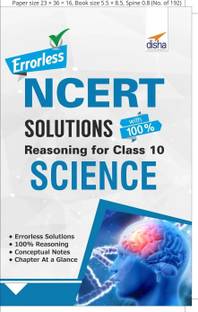 Errorless Ncert Solutions with 100% Reasoning for Class 10 Science