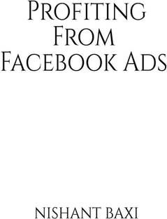 Profiting From Facebook Ads