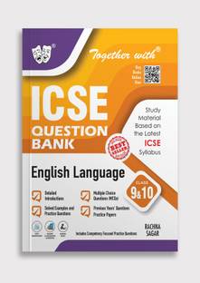 Together With ICSE Question Bank English Language 9&10 Exam 2025-26