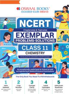 Oswaal NCERT Exemplar (Problems - solutions) Class 11 Chemistry Book
