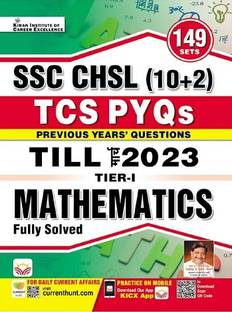 SSC CHSL Mathematics TCS PYQs Tier 1 Exam Till March 2023 Solved Papers (Hindi Medium) (4229)