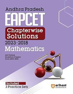 Arihant Andhra Pradesh EAPCET Chapterwise Solutions 2023-2018 Mathematics for 2024 Exam