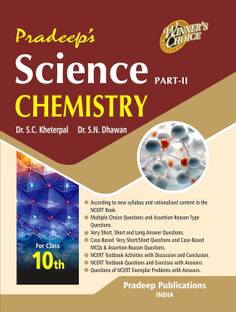 Pradeep's Science Part-II Chemistry for Class 10th (2024-25)
