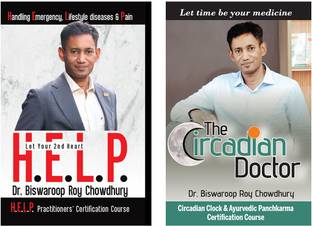 Let Your 2nd Heart H.E.L.P. + The Circadian Doctor (Set 0f 2 Books)