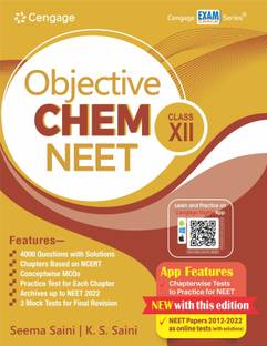 Objective Chem NEET: Class XII with Free Online Assessments and Digital Content 2023