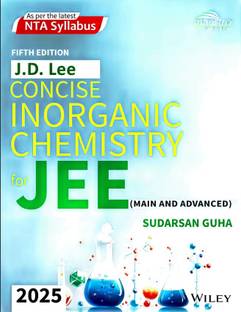J.D. Lee Concise Inorganic Chemistry for Jee (Main and Advanced)