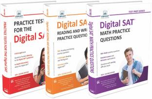DIGITAL SAT CRASH COURSE - FIVE Practice Tests + 300 Reading and Writing Practice Questions + 300 SAT Math Practice Questions