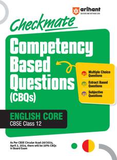 Checkmate Competency Based Questions (Cbqs) English Core Cbse Class 12
