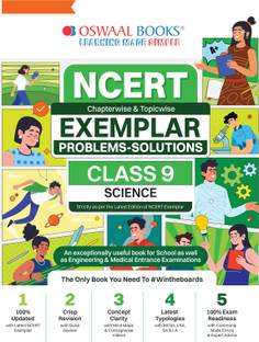 Oswaal NCERT Exemplar (Problems - Solutions) Class 9 Science Book For 2024 Exam