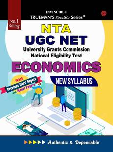 Trueman's NTA UGC NET Economics | Covers 3800+ MCQ's with Answers & Important Solutions | For Examination June 2024