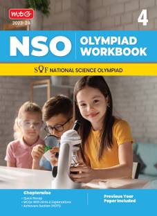 MTG National Science Olympiad (NSO) Workbook for Class 4 - Quick Recap, MCQs, Previous Years Solved Paper and Achievers Section - SOF Olympiad Preparation Books For 2023-2024 Exam