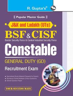 J&K and Ladakh (UTs): BSF & CISF�Constable GD Recruitment Exam Guide