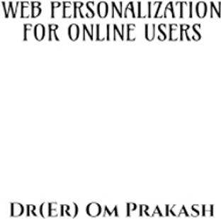 Web Personalization for Online Users