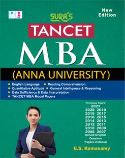 SURA`S TANCET MBA Entrance Exam Book in English - Latest Edition 2022