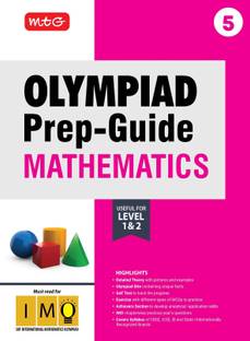 MTG Olympiad Prep-Guide Class 5 Mathematics (IMO) - Detailed Theory, IMO Chapterwise Previous Years Questions with Self Test For SOF 2025-26 Exam