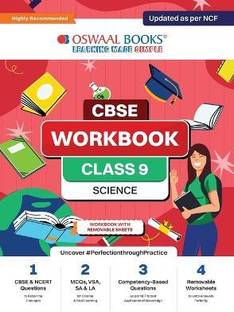 Oswaal NCERT & CBSE Pullout Worksheets Class 9 Science For 2024 Exam