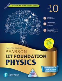 Pearson IIT Foundation'24 Physics Class 10, As Per CBSE, ICSE . For JEE|NEET|NSTE|Olympiad|Free access to vidoes - 6 e