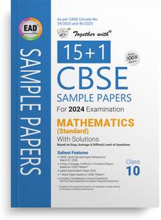 Together With CBSE Sample Paper Class 10 Mathematics (EAD) 2024 Board Exam (Based on Latest Exam Pattern 2023-24)