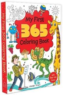 My First 365 Coloring Book  - By Miss & Chief