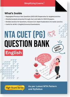 Nta Cuet (Pg) Question Bank : English (Edition1st)