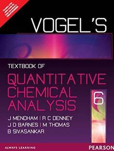 Vogel's Quantitative Chemical Analysis