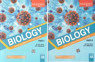 Modern's Biology For Class 12 Part 1 & 2- CBSE For Examination 2023-2024
