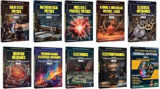 CSIR NET Physical Science  - 2025 [Set of 10 ] | Best Study Material for MSc, BSc, NTA, UGC, JRF, GATE, SET, TIFR and BARC Physics Exams in India | Two Brothers Publications
