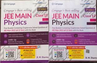 Jee main physics for class 11th +12th used