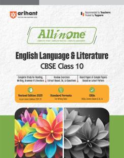 All In One English Language & Literature CBSE Kasha 10th Based On Latest NCERT For CBSE Exams 2025 | Mind map in each chapter | Clear & Concise Theory | Intex & Chapter Exercises | Sample Question Papers
