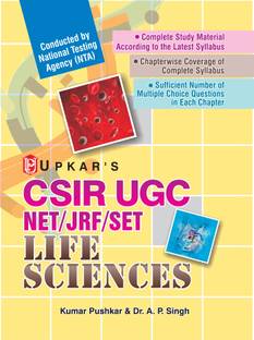 Csir-UGC Net/Jrf/Set Life Sciences (Paper I & II) New  Edition