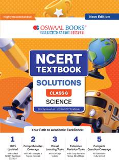 Oswaal NCERT Textbook Solution Class 6 Science | For 2024 Exam