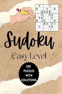 Sudoku Easy Level, 300 Puzzles with Solutions