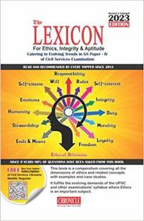 The LEXICON For Ethics, Integrity And Aptitude 2023 ( Revised & Enlarged Edition)