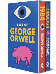 Best of George Orwell Boxed Set (Animal Farm & 1984) Set of 2 Books