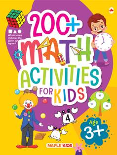 Math Activity Book for Kids - 200+ Activities for Age 3+ Years