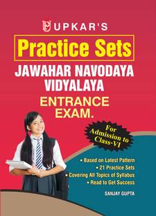 Practice Sets Jawahar Navodaya Entrance Exam