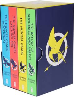 The Hunger Games Collection, The Hunger Games, The Hunger Games Catching Fire, The Hunger Games Mockingjay, The Ballad of Songbirds and Snakes, Suzanne Collins, Paperback, English
